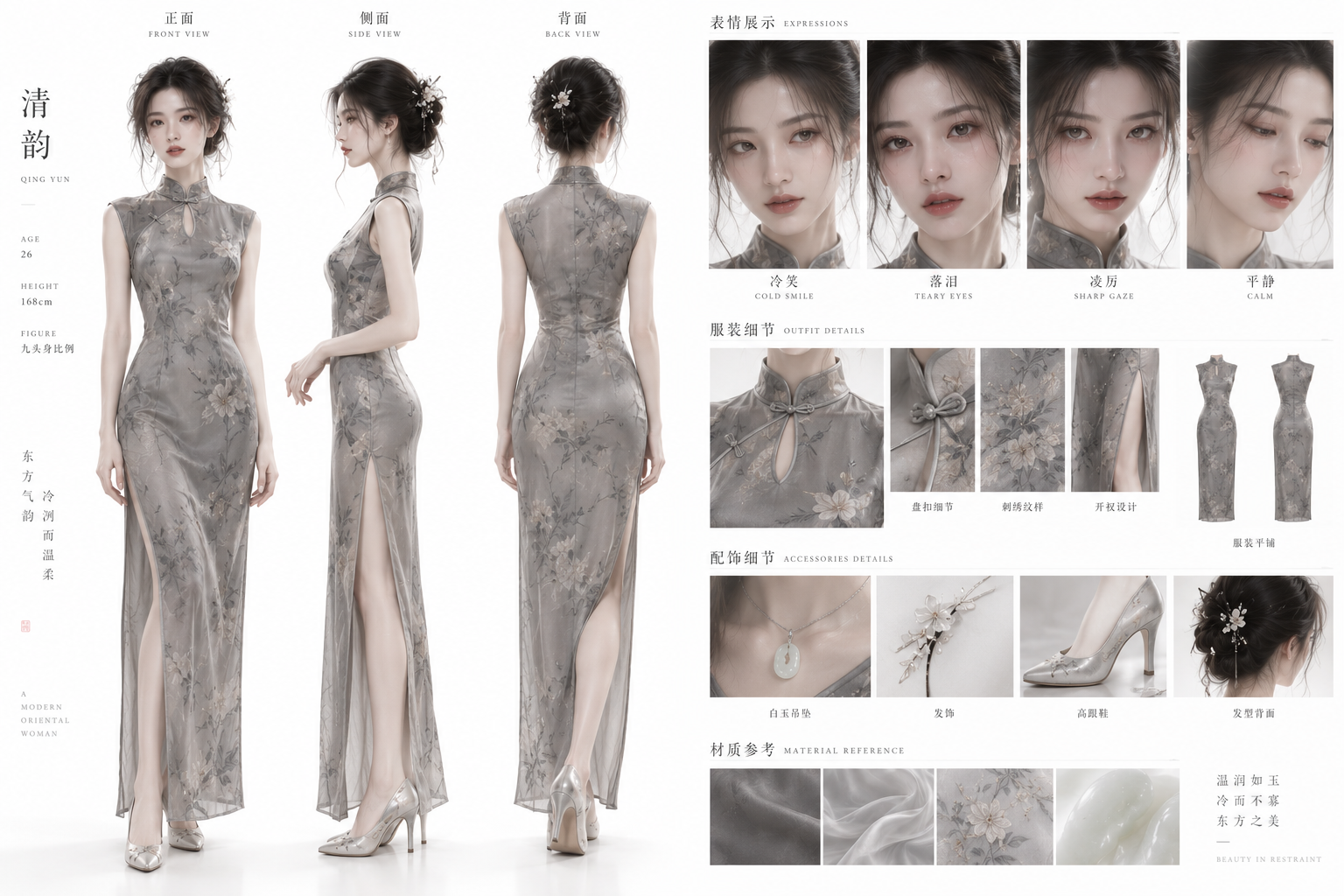 女主角角色设定